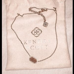 Kendra Scott Rose Gold Necklace